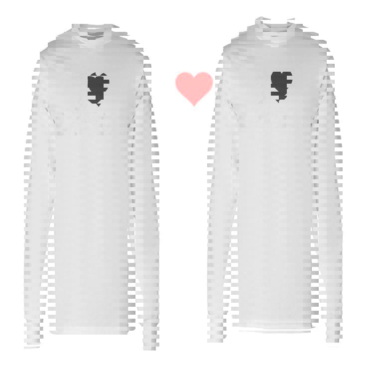 I Love Latinas シャツバックプリント 長袖Tシャツ