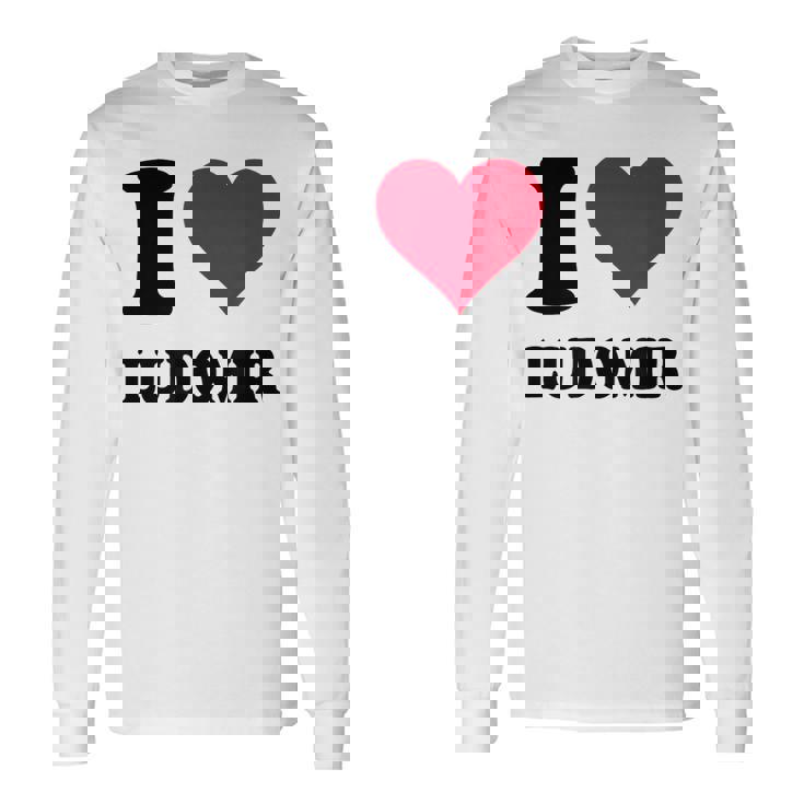 I Love Ludomir 長袖Tシャツ