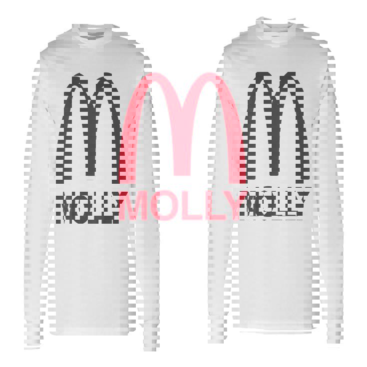 Molly Raveファッションedmtシャツ 長袖Tシャツ