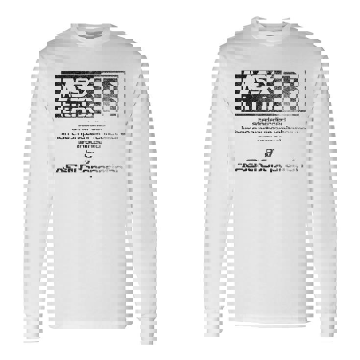 Msx Turbo R グリーン&ストーンウォッシュ効果 長袖Tシャツ