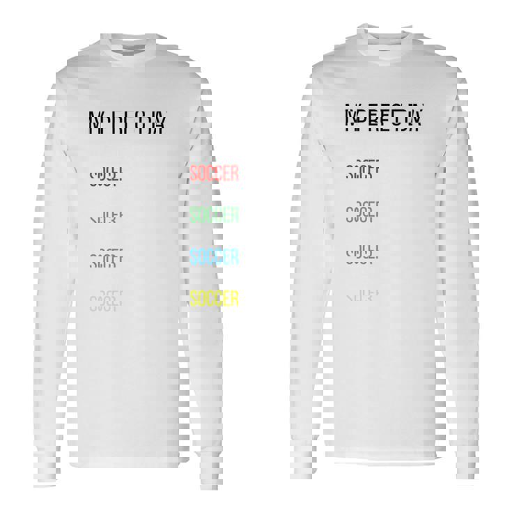 My Perfect Day、サッカー 長袖tシャツ 長袖Tシャツ