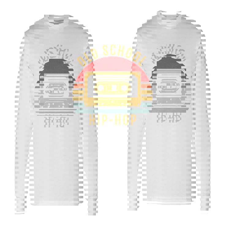 Oldchool ヒップホップ 80年代90年代音楽 長袖tシャツ 長袖Tシャツ