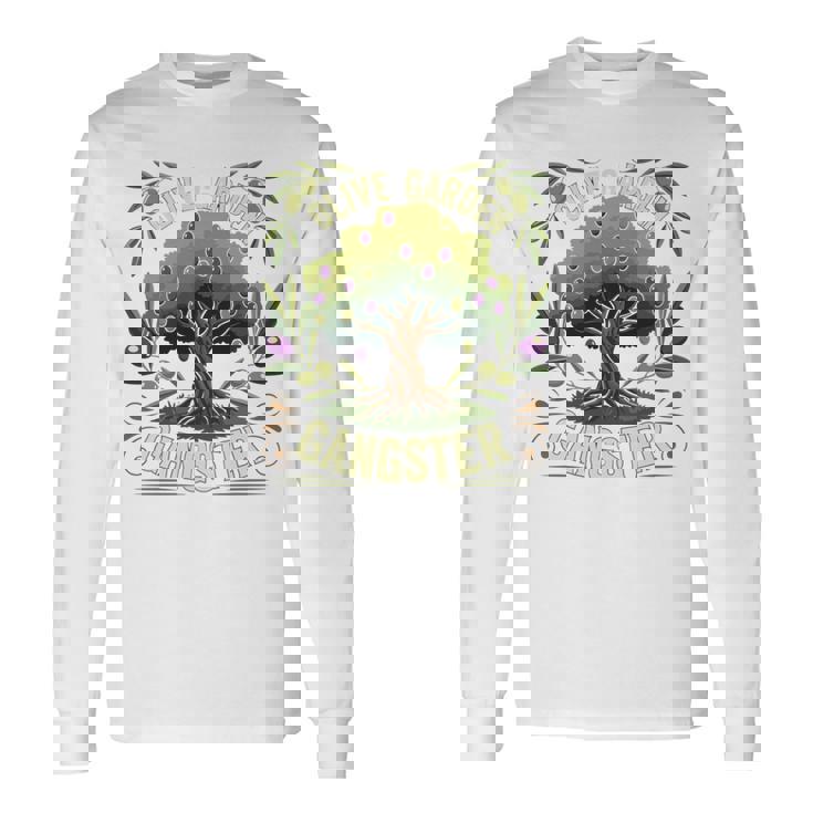 Olive Garden Gangster Olive Tree Graphic 長袖tシャツ 長袖Tシャツ