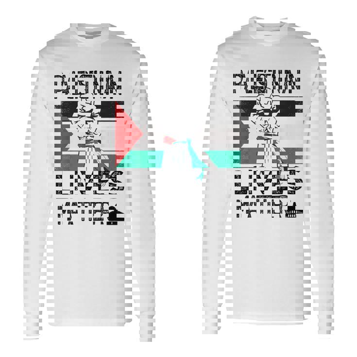 Palestinian Lives Matter 長袖Tシャツ