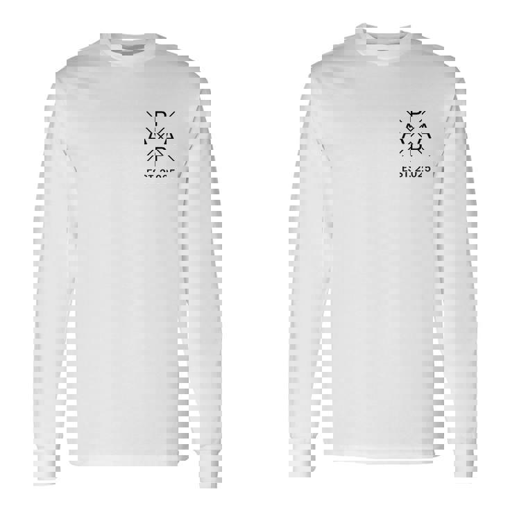 Papa Est 2025 Grandpa To Be 父の日 新パパ 祖父 長袖Tシャツ ギフトのアイデア