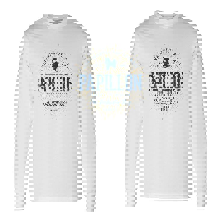 Papillon ヴィンテージパピヨン 長袖Tシャツ