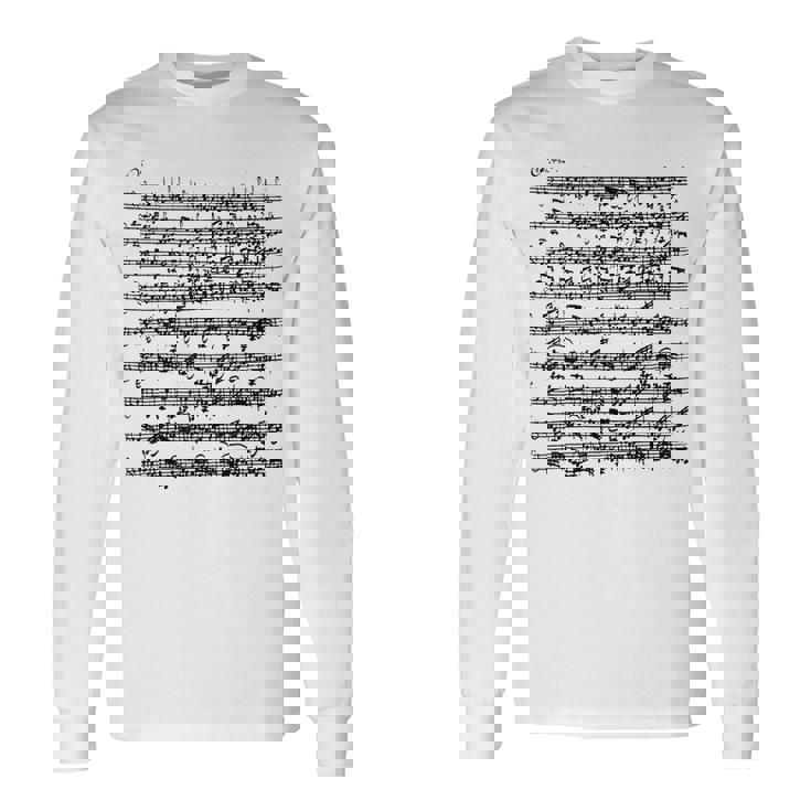 Partita Ciaconna バイオリン バッハ シャコンヌ 長袖Tシャツ