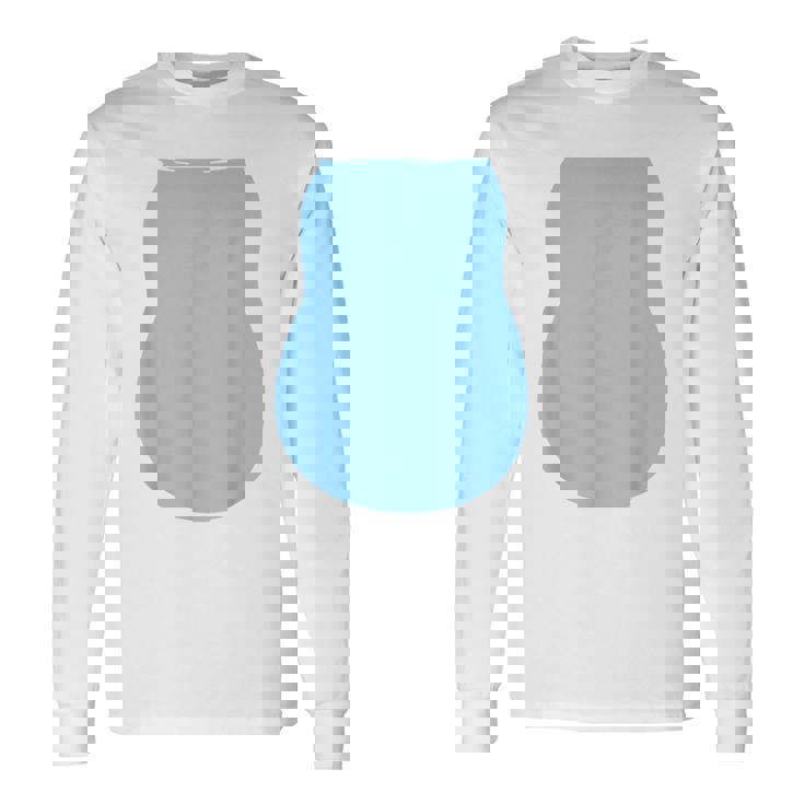 Pretend Alien Dog Costume Halloween Blue Alien Dog Costume Long Sleeve T-Shirt