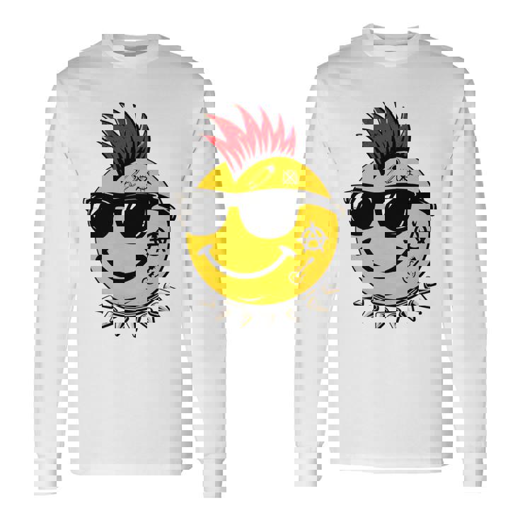Punker Jumper Iro Anarchy Guitars Punk Rebels 長袖tシャツ 長袖Tシャツ