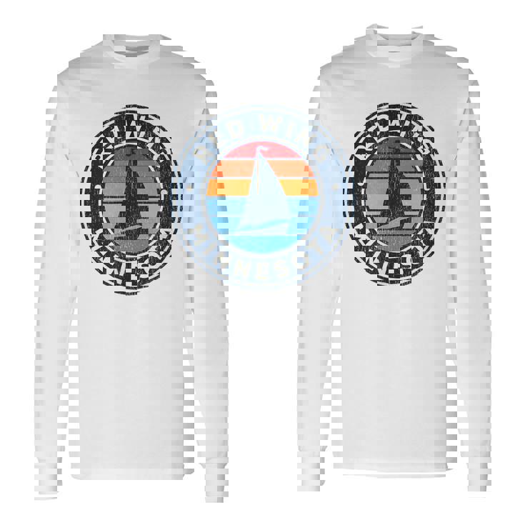 Red Wing ミネソタ Mn ヴィンテージ ヨット レトロ 70年代 長袖Tシャツ