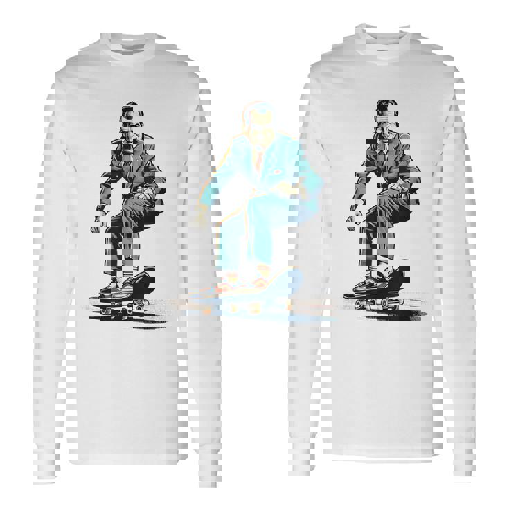 Richard Nixon スケートボード ロックスター 長袖Tシャツ