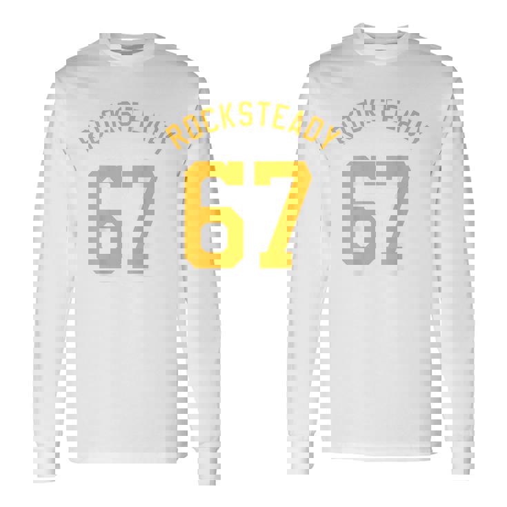 Rocksteady 1967 ビンテージ レゲエ スカ衣服 男女兼用 長袖Tシャツ