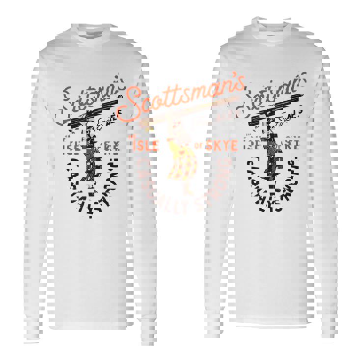 Scottsman's Isle Ofkyecotland Fine Ales 長袖Tシャツ