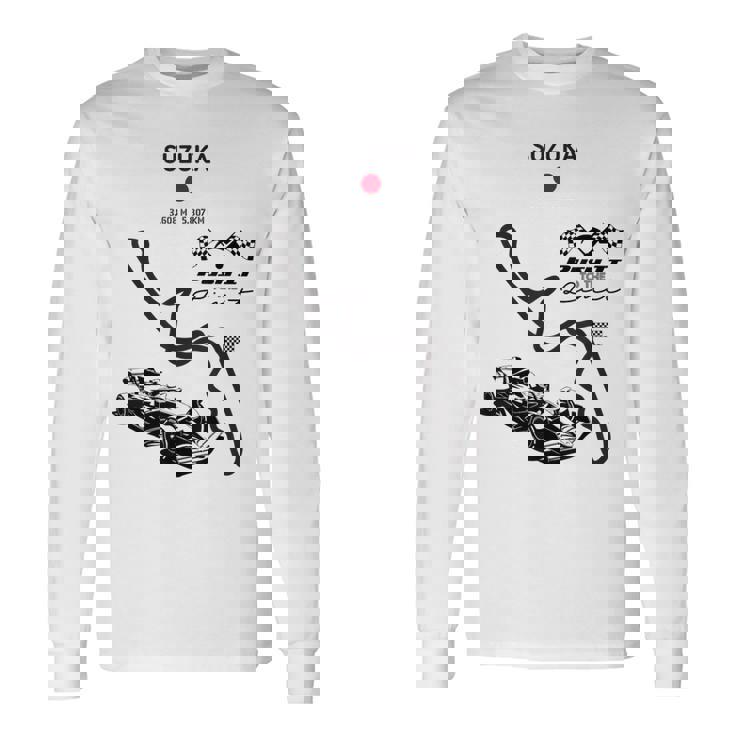 Sim Racing Esport 鈴鹿ゲーミングレーサー 長袖Tシャツ