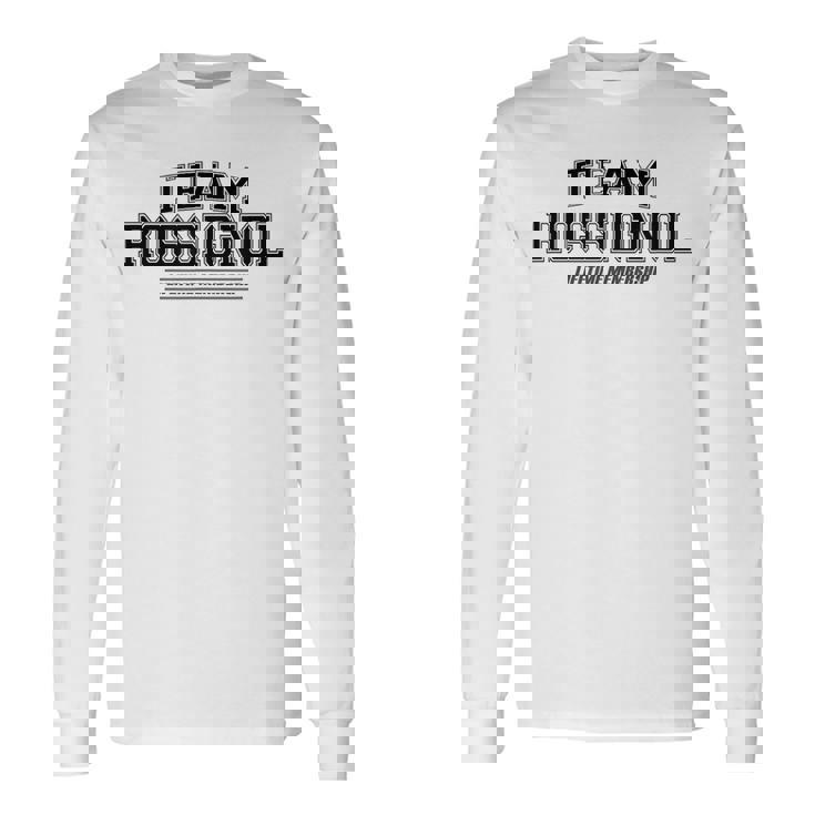 Team Rossignol 長袖Tシャツ