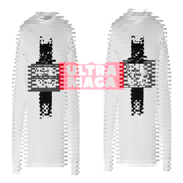 Ultra Maga Cat 長袖Tシャツ