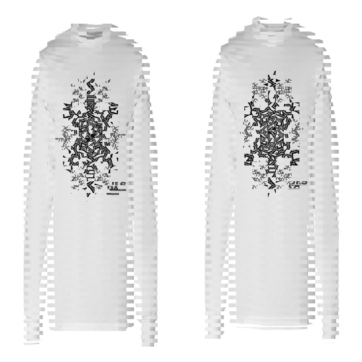 Upasウパシ黒ver 長袖Tシャツ