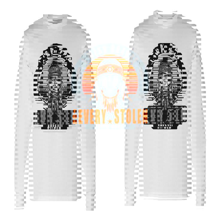 I Wear Orange For Every Stolen Native Child Orange Day Long Sleeve T-Shirt