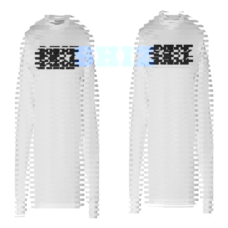 Wickedhiz University Collegiate フェイク刺繍 F&B 長袖Tシャツ