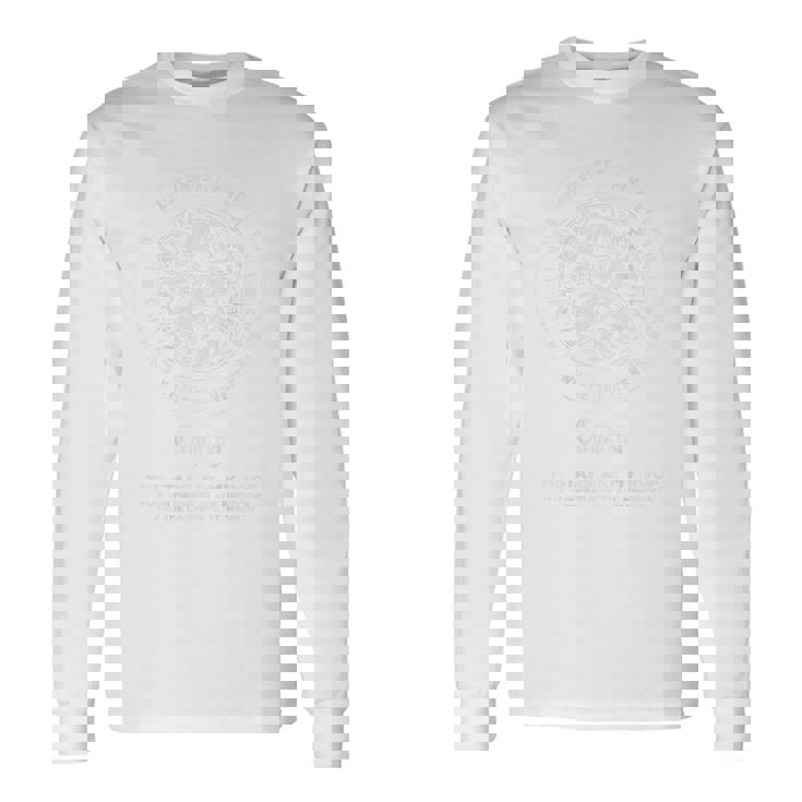 Wilderness Hike & Camp Outdoors ヴィンテージ、背面にキャンプ 長袖Tシャツ