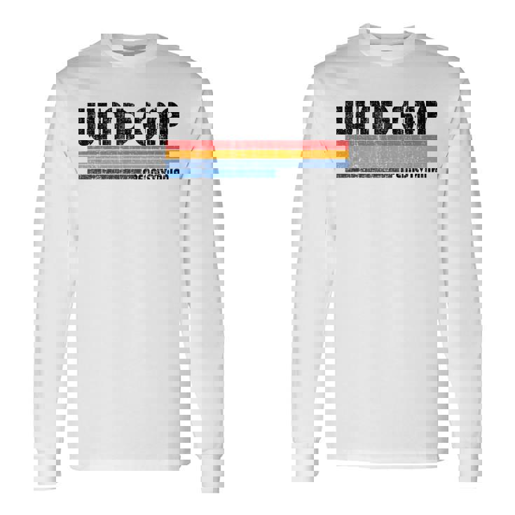 Wind Gap Pa Hometown Pride レトロ 70年代 80年代スタイル 長袖Tシャツ