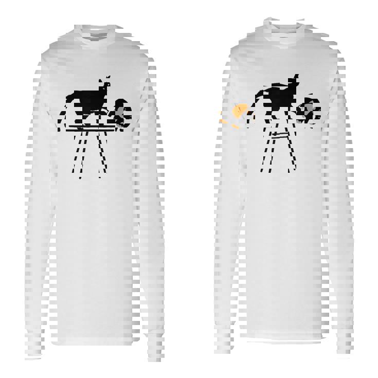 「おもしろいキャットレディが欲しい方法」に投票します 長袖Tシャツ