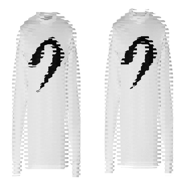 【つ】ひらがな 一文字 可愛い 日本語 面白い おもしろ ネタ 筆文字 平仮名 五十音 文字 かっこいい ウケ狙い 毛筆 長袖Tシャツ