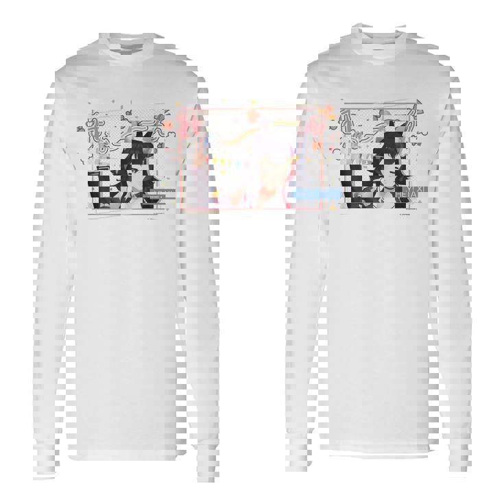 【大神ミオ】ホロぐら名場面 長袖Tシャツ