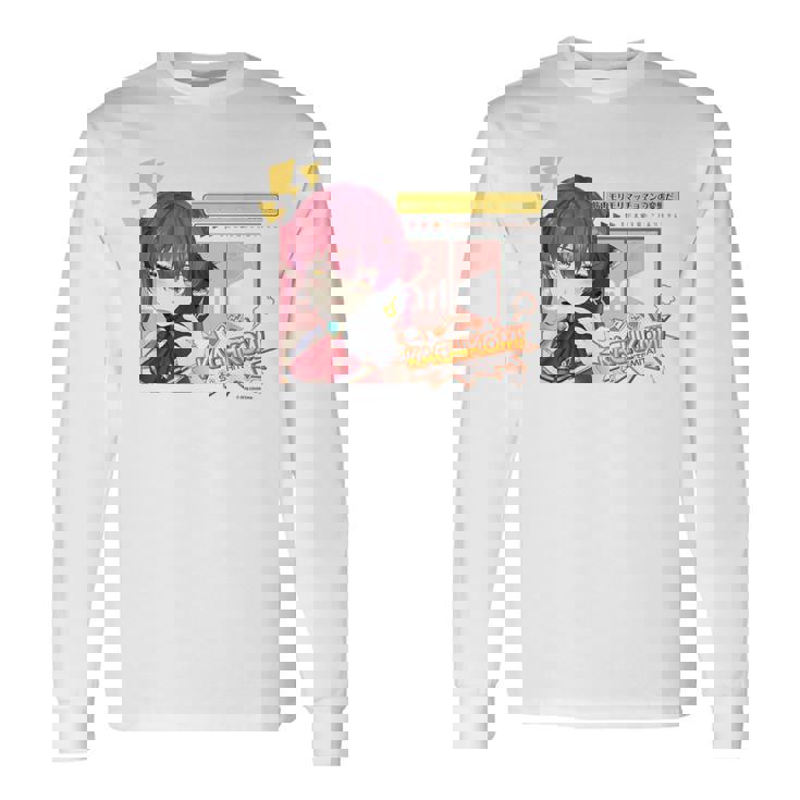 【宝鐘マリン】ホロぐら名場面 長袖Tシャツ