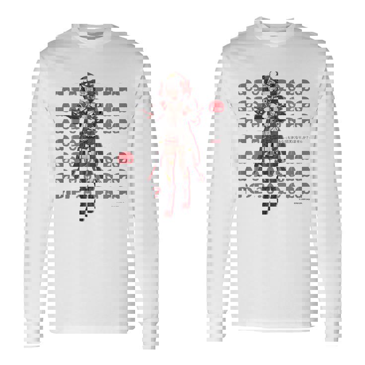 【沙花叉クロヱ】ホロぐら名場面 長袖Tシャツ