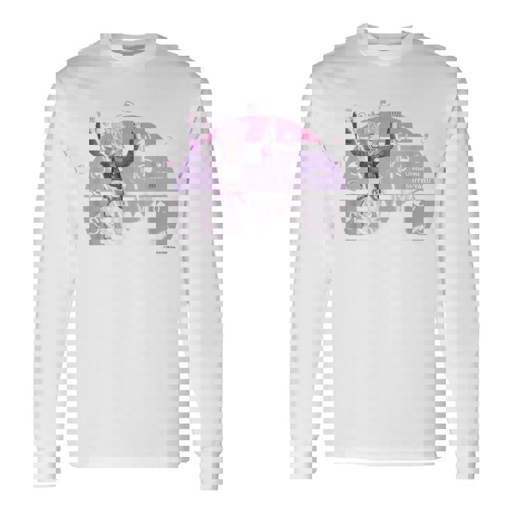 【猫又おかゆ】ホロぐら名場面 長袖Tシャツ