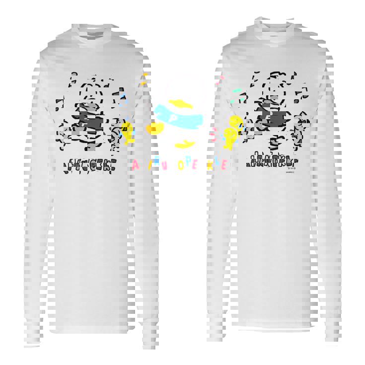 あひるのペックル ダンス 長袖Tシャツ