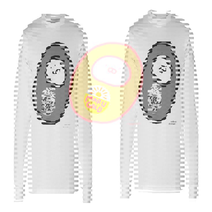 うさまる キウィまる 長袖Tシャツ