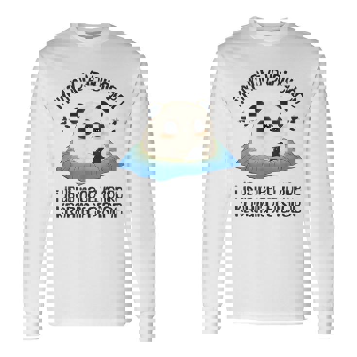 かわいいkdramaグッズ パンダ 韓国ドラマ K-ドラマ グッズ 長袖Tシャツ