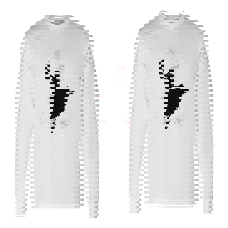 くるみ割り人形 バレエ クララ ツリー クリスマス ホリデー ダンス 長袖Tシャツ