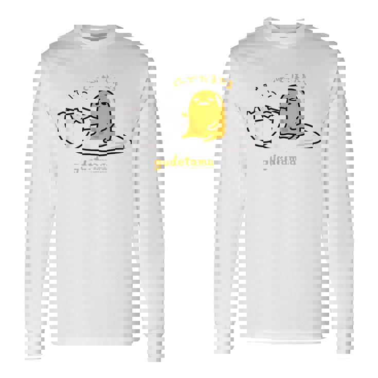 ぐでたま ぐーでたまたま ライトカラー 長袖Tシャツ