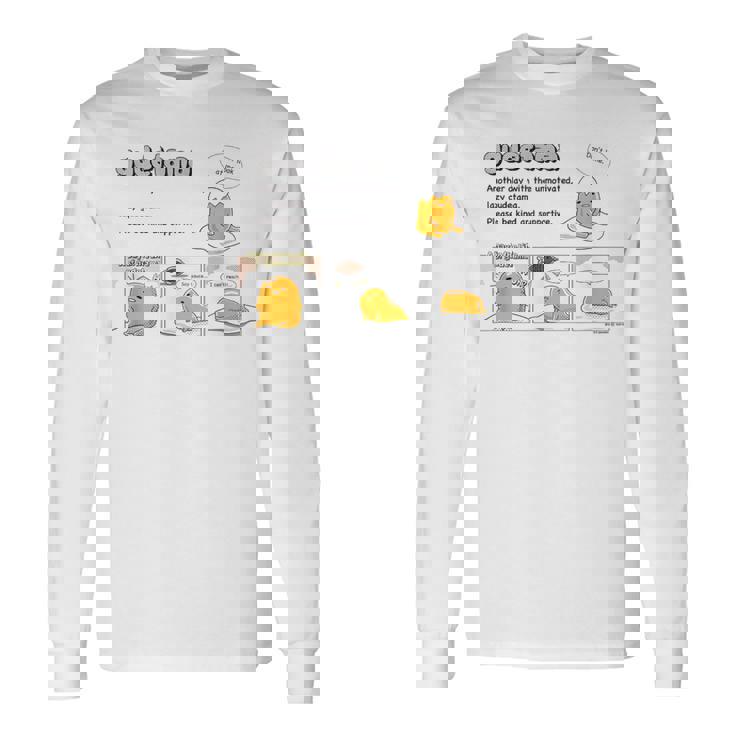 ぐでたま コミック 長袖Tシャツ