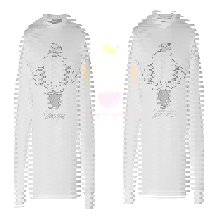 こぎみゅん ハート ライトカラー 長袖Tシャツ