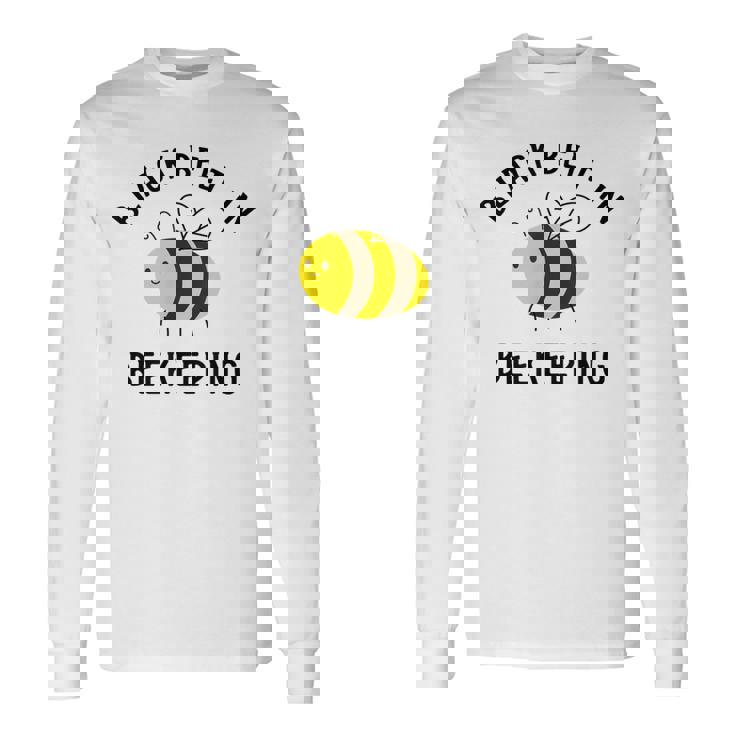 はちみつ養蜂 アイロニックビーキーパーハニー 長袖Tシャツ
