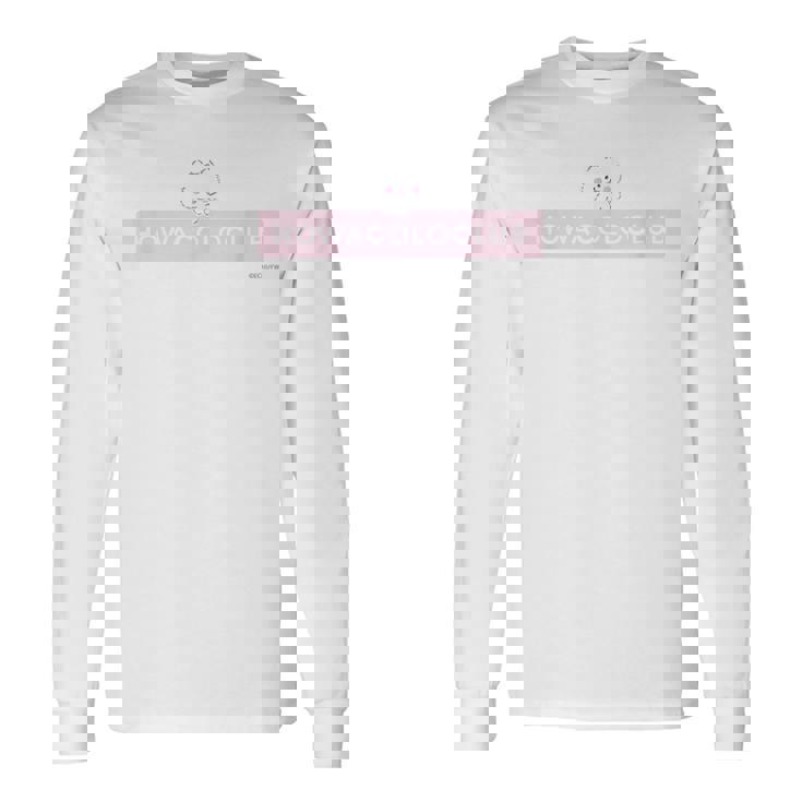 ほわころちゃん（ロゴ BlPk） 長袖Tシャツ