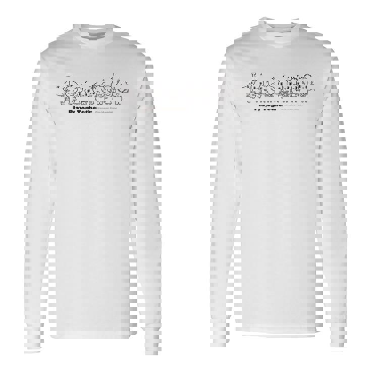 みんなでたのしくmusic！ 長袖Tシャツ