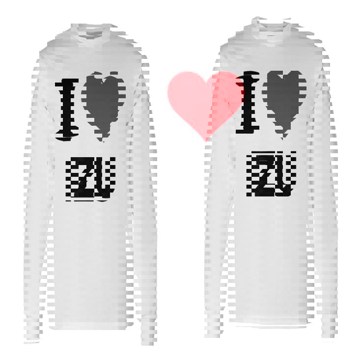 アイハート 伊豆ジャパンラブ 日本土産 長袖Tシャツ