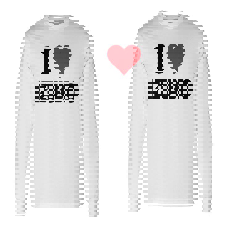 アイハート 出雲ジャパン ラブ 日本土産 長袖Tシャツ