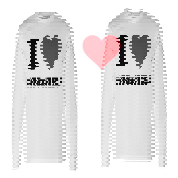 アイハート 南伊豆 Japan Love 日本土産 長袖Tシャツ