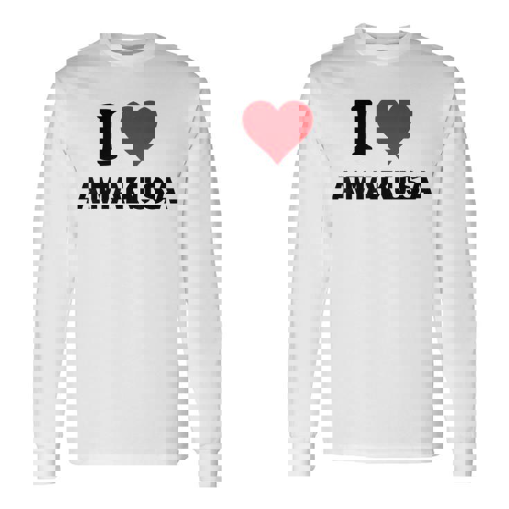 アイハート 天草 Japan Love 日本土産 長袖Tシャツ