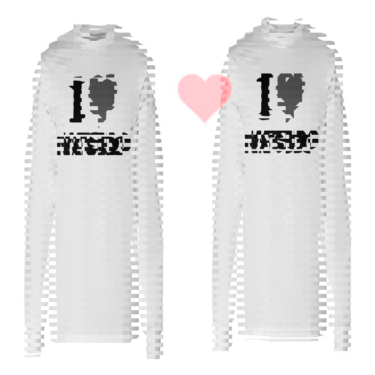 アイハート 松戸ジャパンラブ 日本土産 長袖Tシャツ