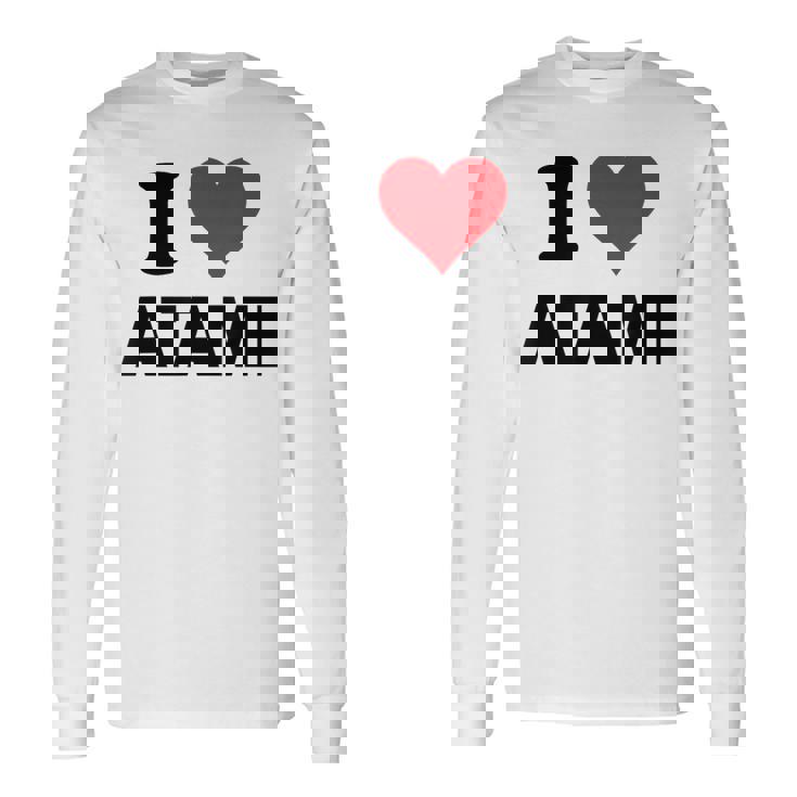 アイハート 熱海 Japan Love Japan お土産 長袖Tシャツ
