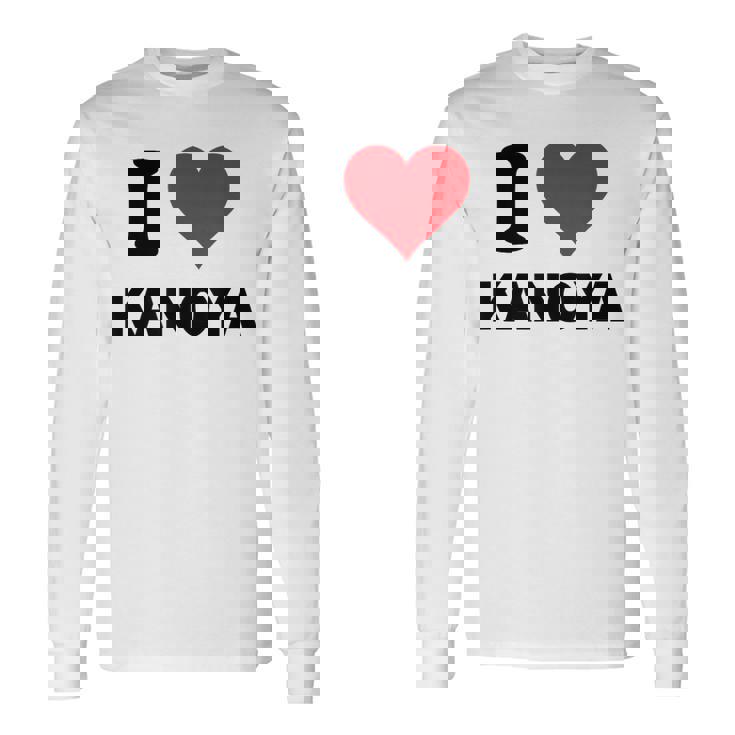 アイハート 鹿屋ジャパンラブ 日本土産 長袖Tシャツ