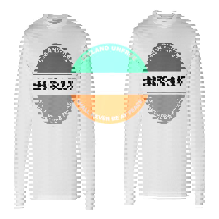 アイルランド外のイギリス軍 アイルランド共和党 長袖Tシャツ