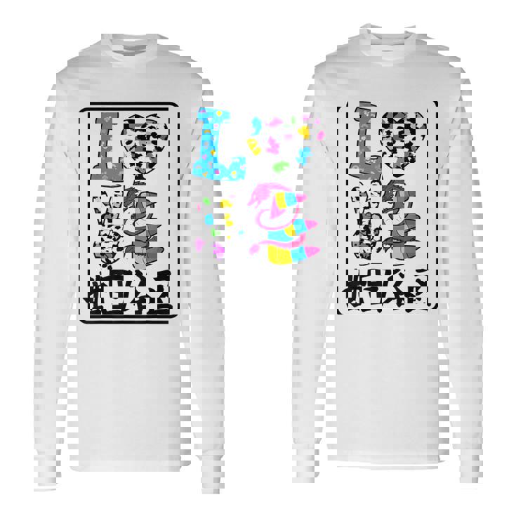 アイ・ラブ・世田谷区 I Love 世田谷区 私は愛してる世田谷区 長袖Tシャツ